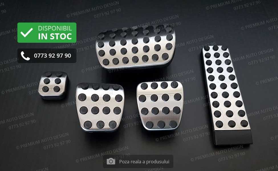 Ornamente INOX pedale AMG - Mercedes C, E, S, CLS, CLK, CL, SLK, SL, G