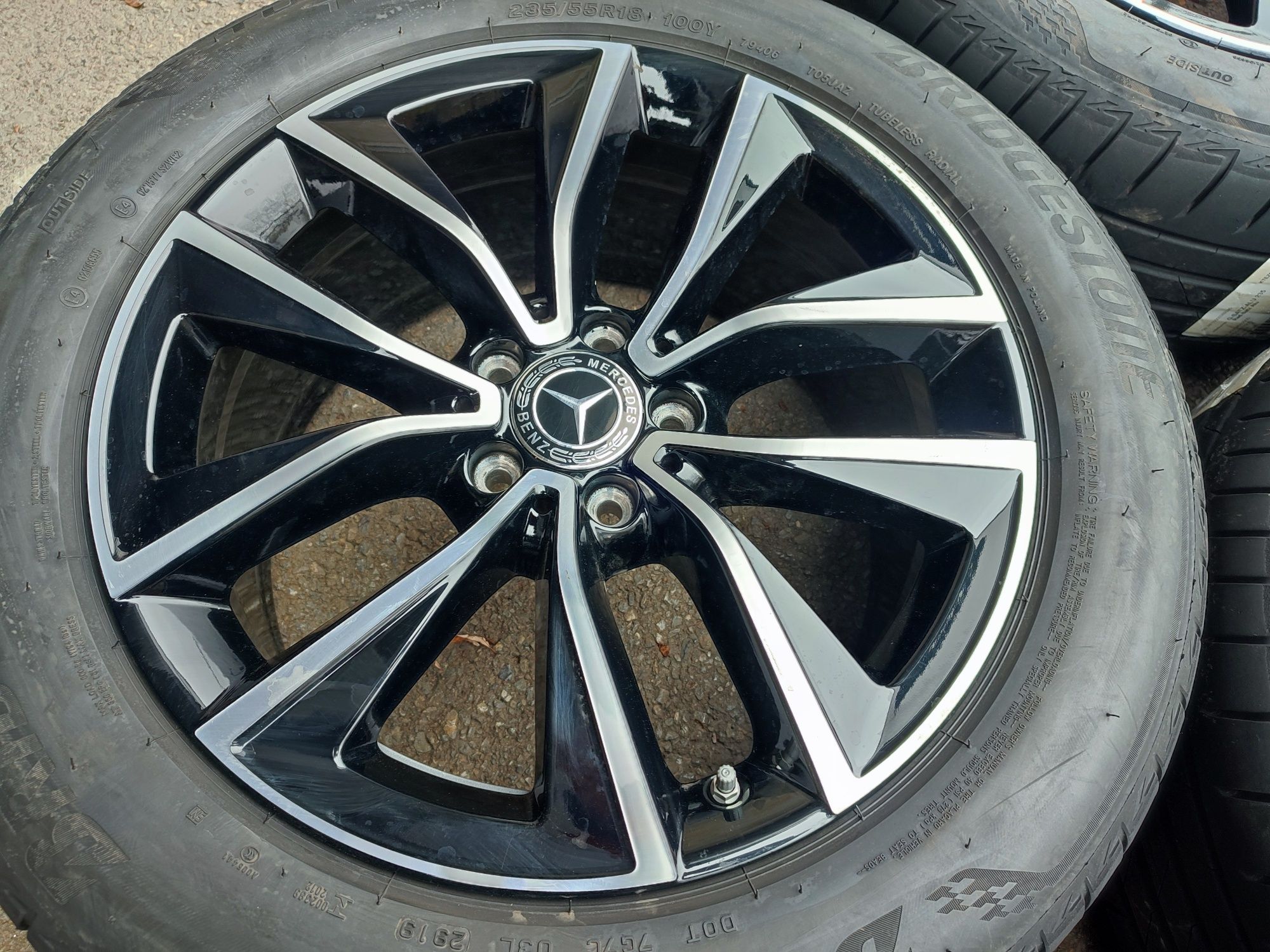 18" оригинални алуминиеви джанти с гуми за Mercedes S223/222/E class.