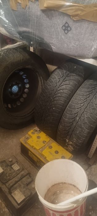 Джанти  15-ки със зимни гуми FULDA  5x112  Mercedes,AUDI,VW,SEAT