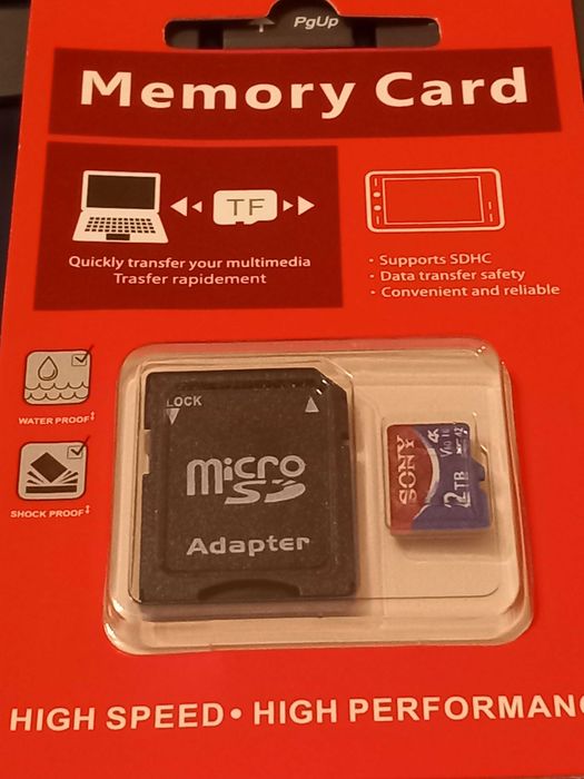 Card SONY  MicroSD 2 Tera