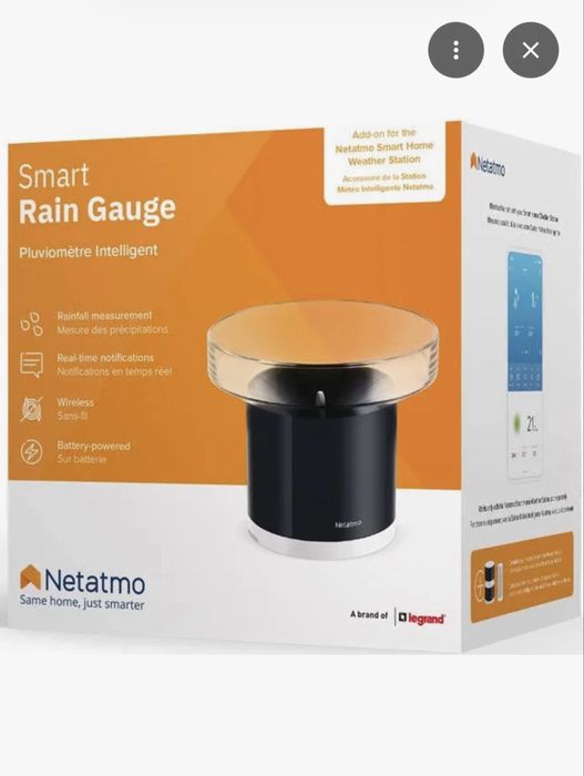 Senzor inteligent ploaie Netatmo