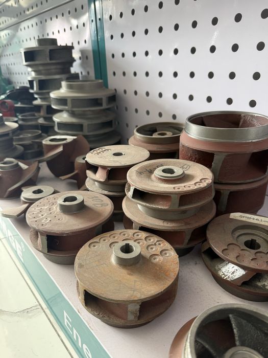 Погружной насос крилчаткаси Shimge QY250-22/22квт 200мм лик крыльчатка
