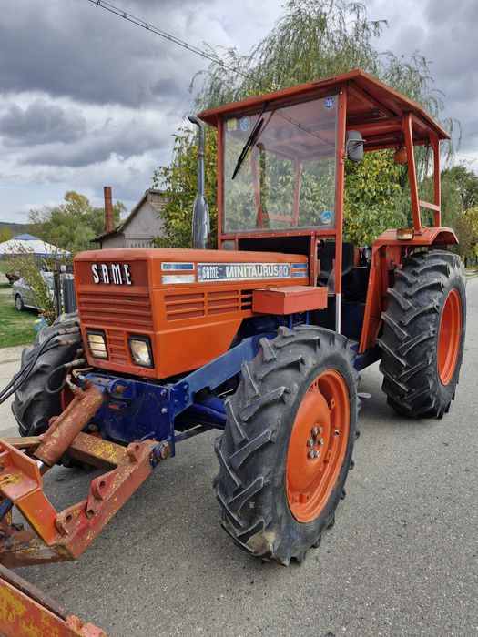 Tractor Same 4×4 cu lamă de zăpadă!!!