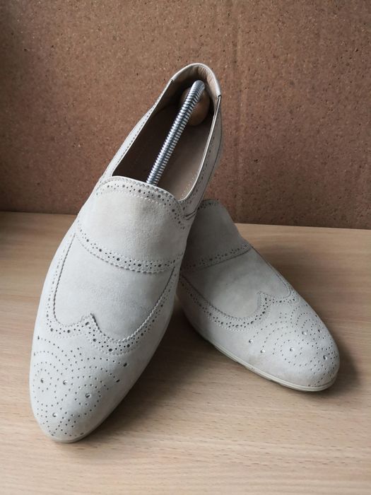 Pantofi Giorgio Armani 42 piele brogue