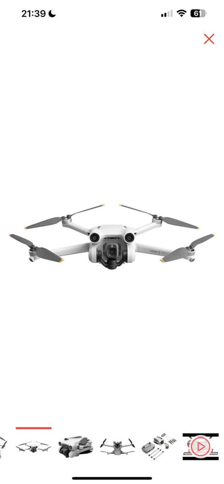 Дрон DJI Mini 3 Pro серый