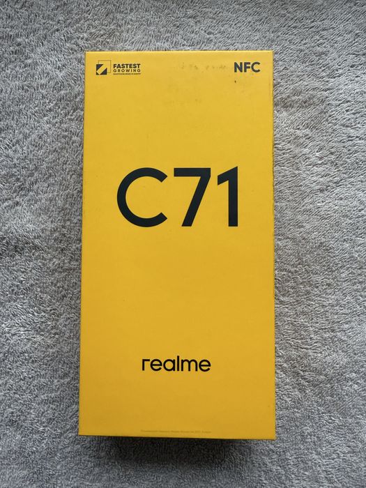 realme c71 256 GB SIGILAT