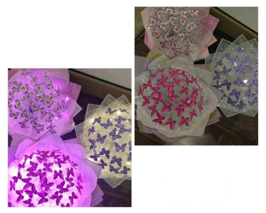 Букет из бабочек