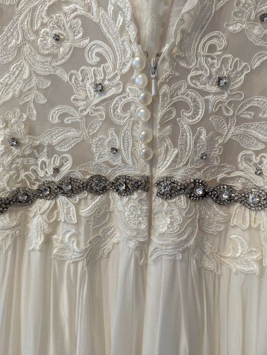 Rochie de mireasa White Lady marime 42 Matase naturala