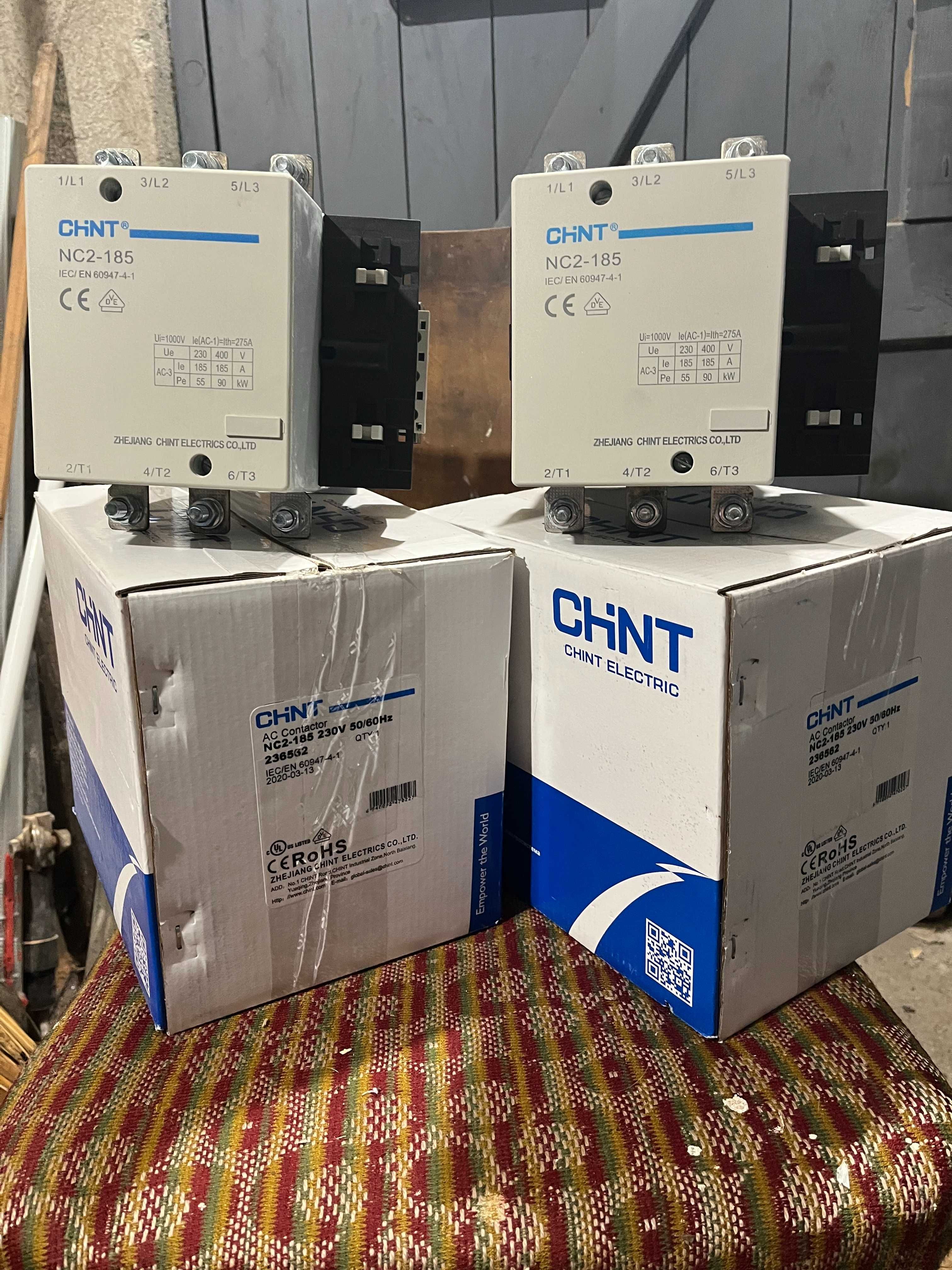 Контактори CHINT NC2-185 - 185А 220-240V.