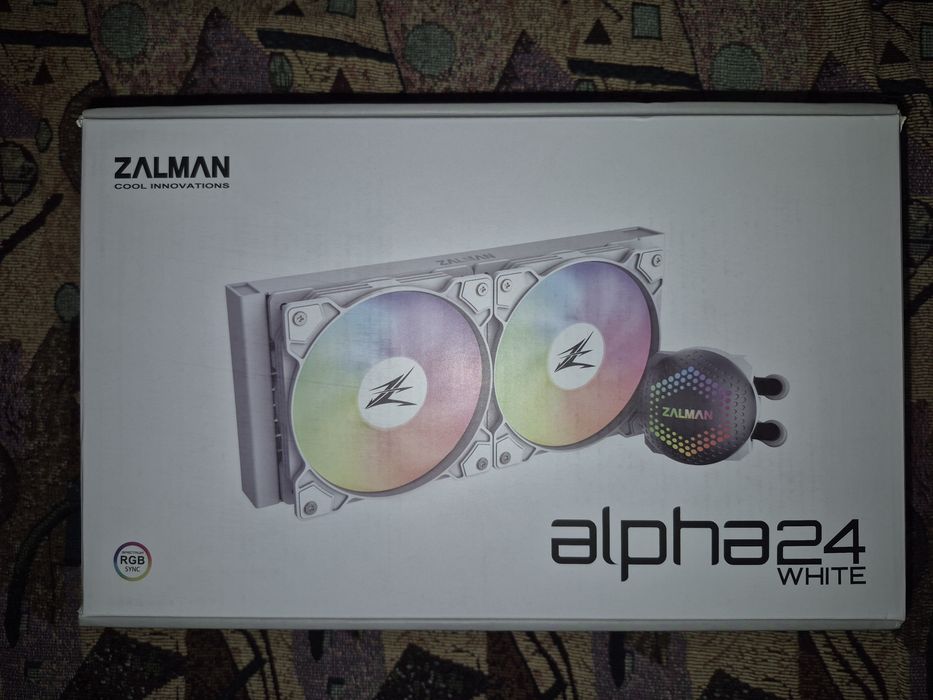 Водяное охлаждение Zalman Alpha 24 белое