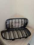 Grile duble BMW E90 E91 LCI negru lucios
