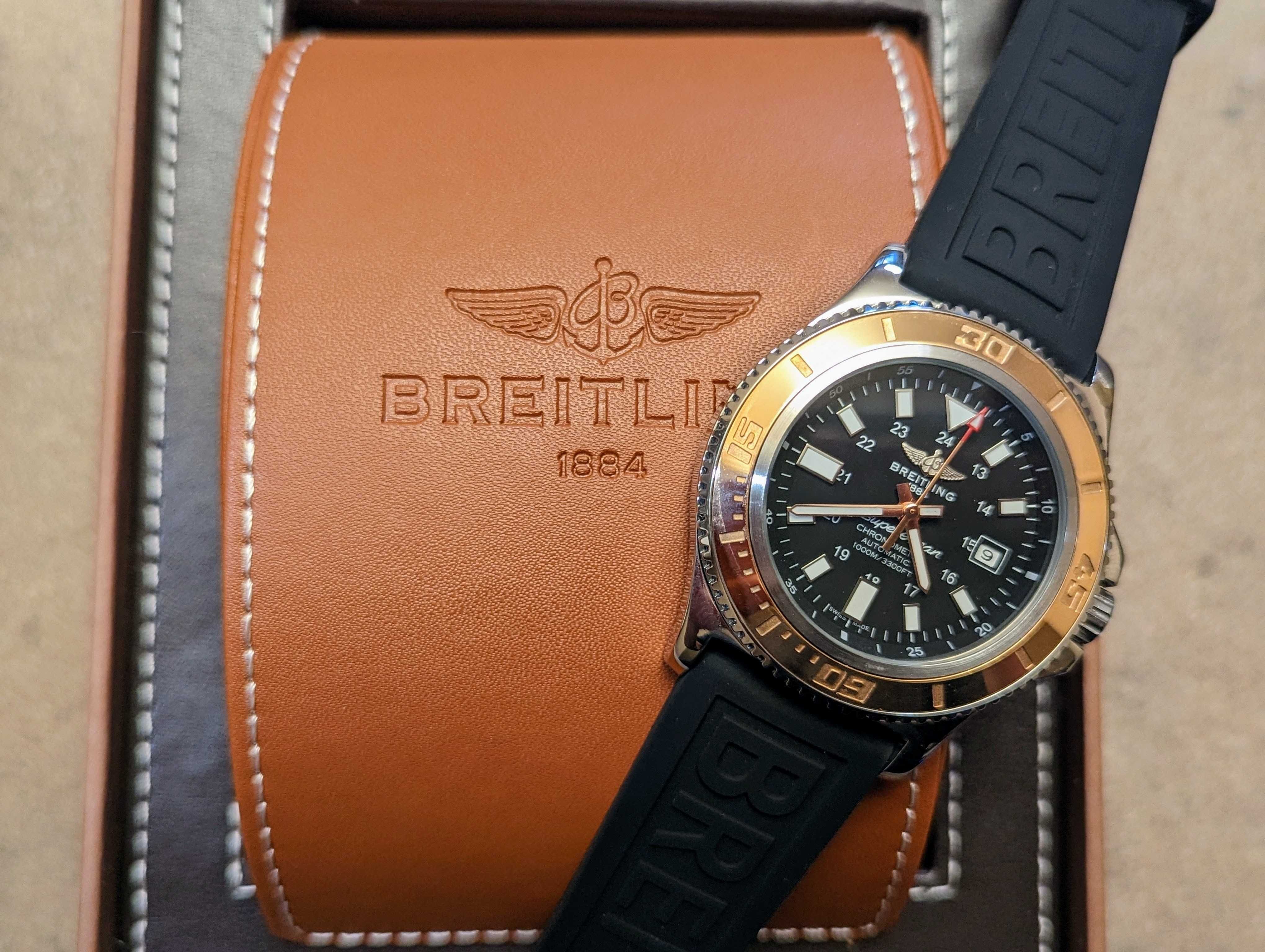 Мъжки часовник Breitling Superocean II с автоматичен механизъм