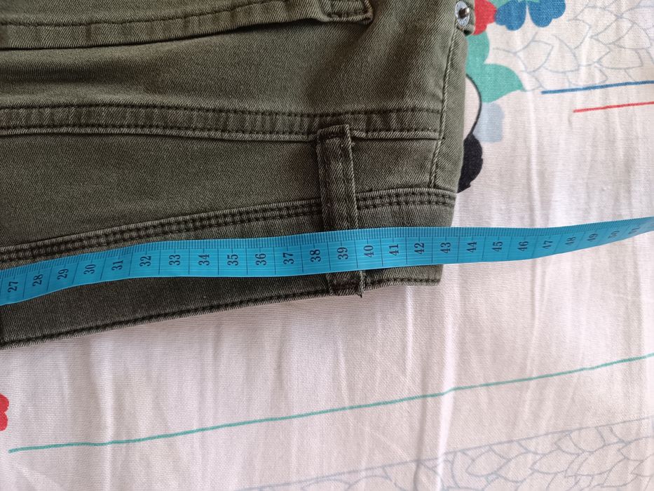 Blugi verzi bărbați, slim fit