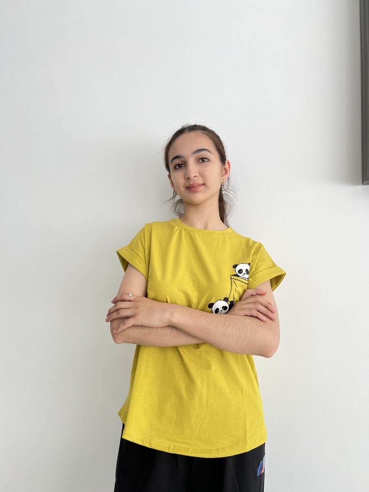Ayollar oversize(standart o’lcham) fudbolkasi, XB laykrali