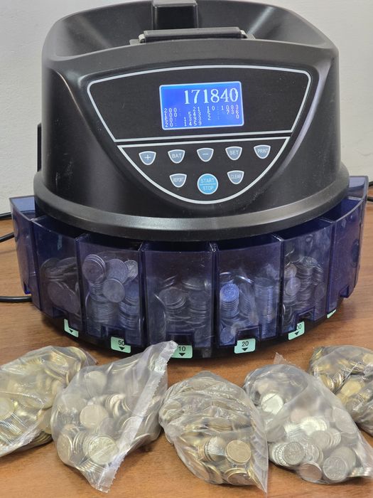 Счетчик монет (coin sorter)