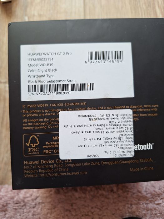 Huawei watch GT 2 Pro, 46 mm, NOU - ocazie unica
