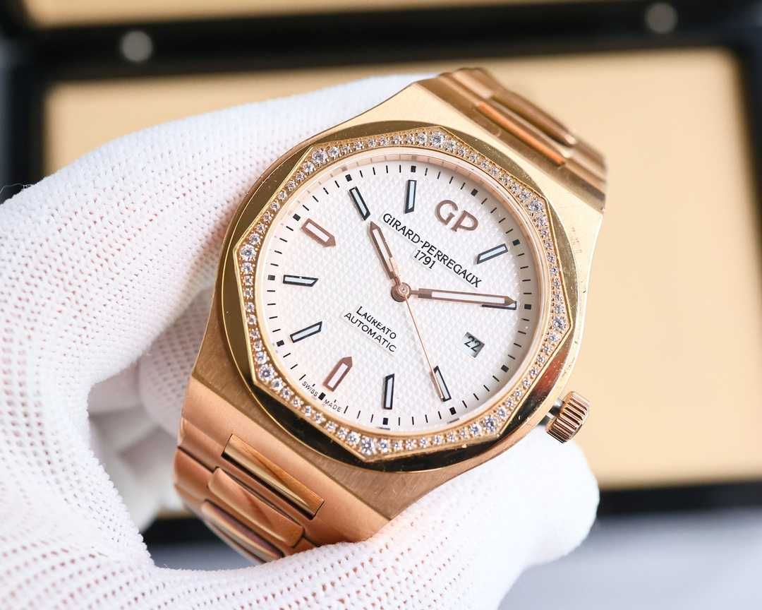 Автоматичен мъжки часовник Girard Perregaux Laureato
