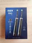 2 броя чисто нови Електрическа четка за зъби Oral-B Pro 3 Black