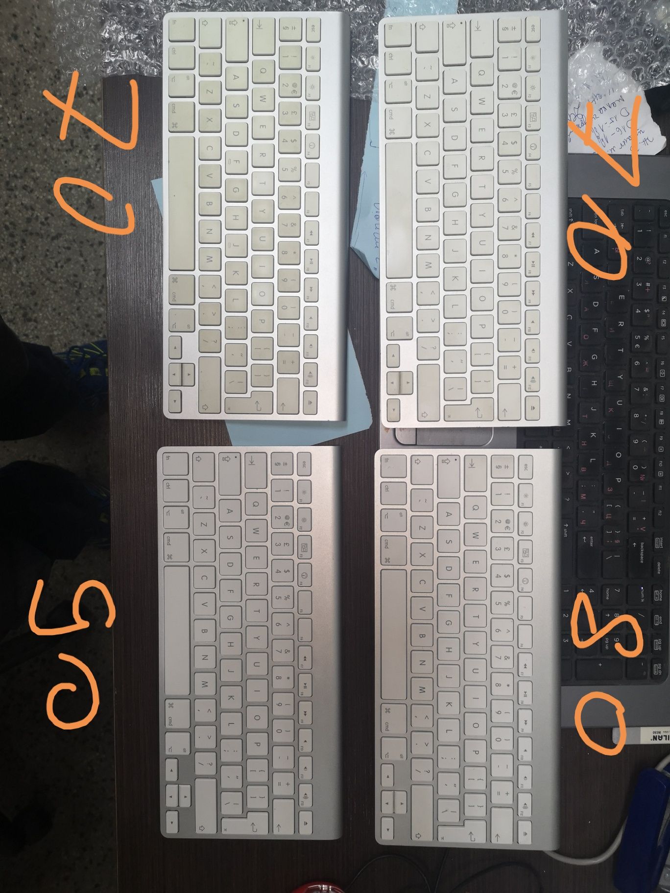 Apple magic keyboard Bluetooth wireless безжична клавиатура епъл