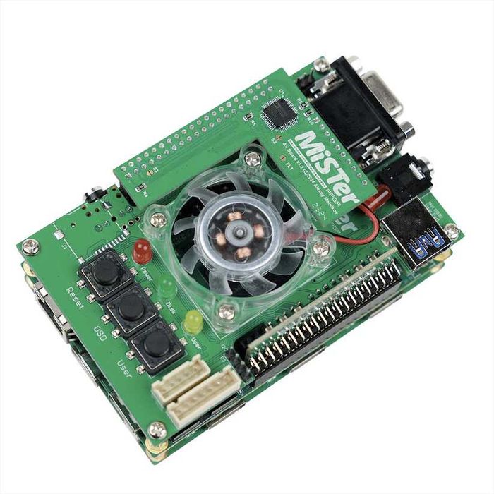 Mister Pi console FPGA gaming Taki Udon DE10 nano clone Megapack