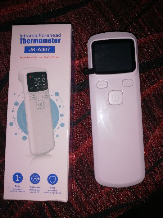 Безконтактен инфрачервен термометър за телесна температура - два вида