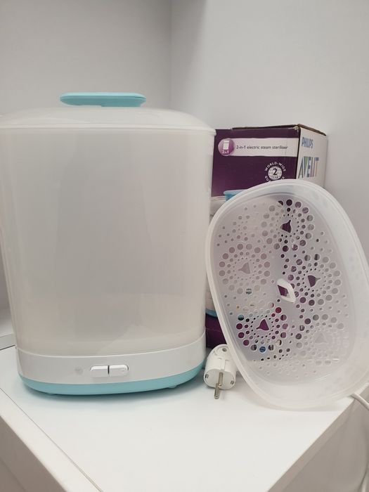 Електрически парен стерилизатор "2 в 1"

Philips Avent SCF922