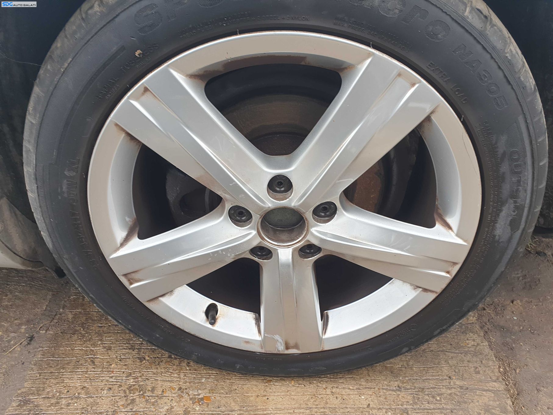 Janta Roata Aliaj Rezerva 225 45 17 R17 5x112 Volkswagen Tiguan 2007 - 2015 [K3762]