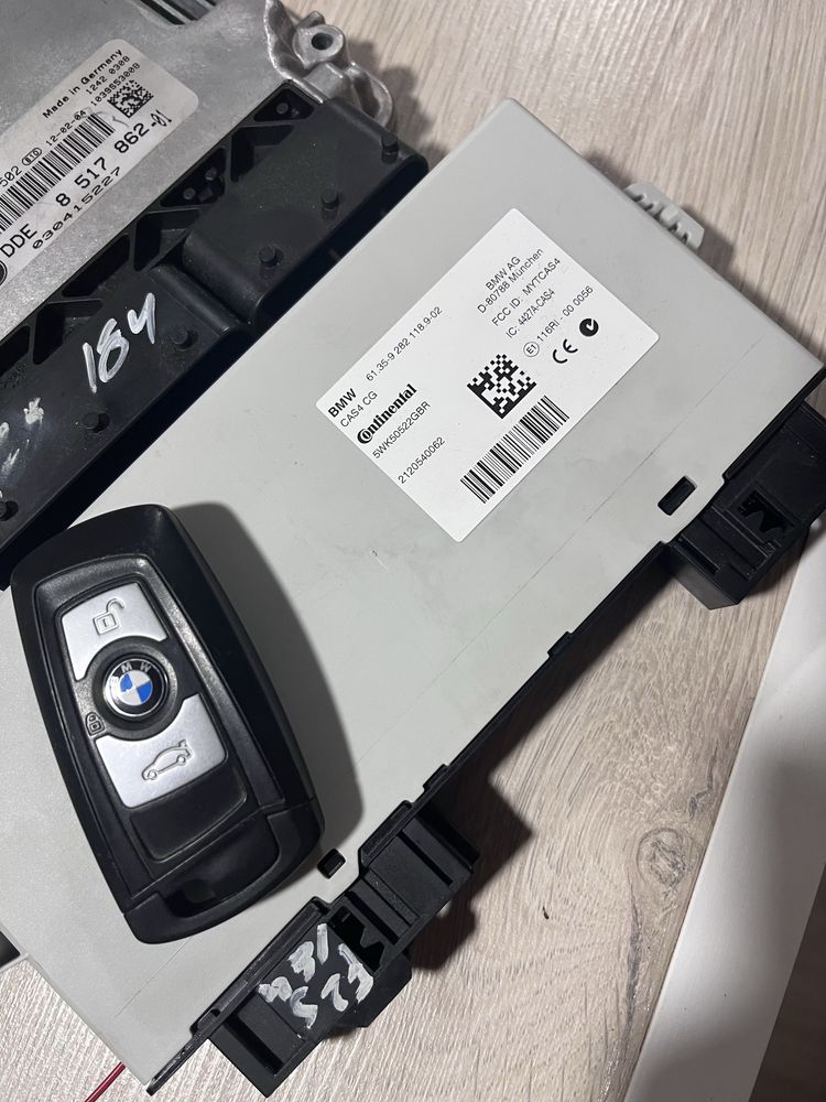 Компютър,CAS модул и ключ от Bmw x3 F25 xDrive20d (184)