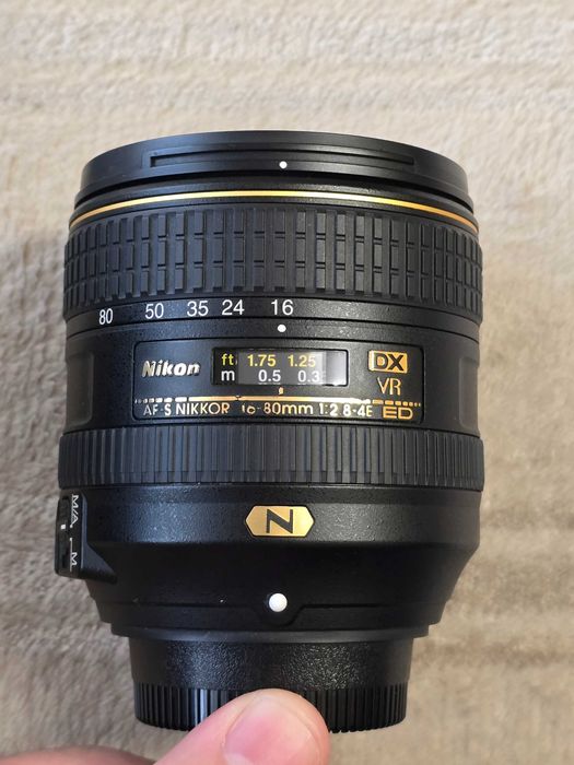 Obiectiv Nikon AF-S DX Nikkor 16-80mm f/2.8-4E ED VR