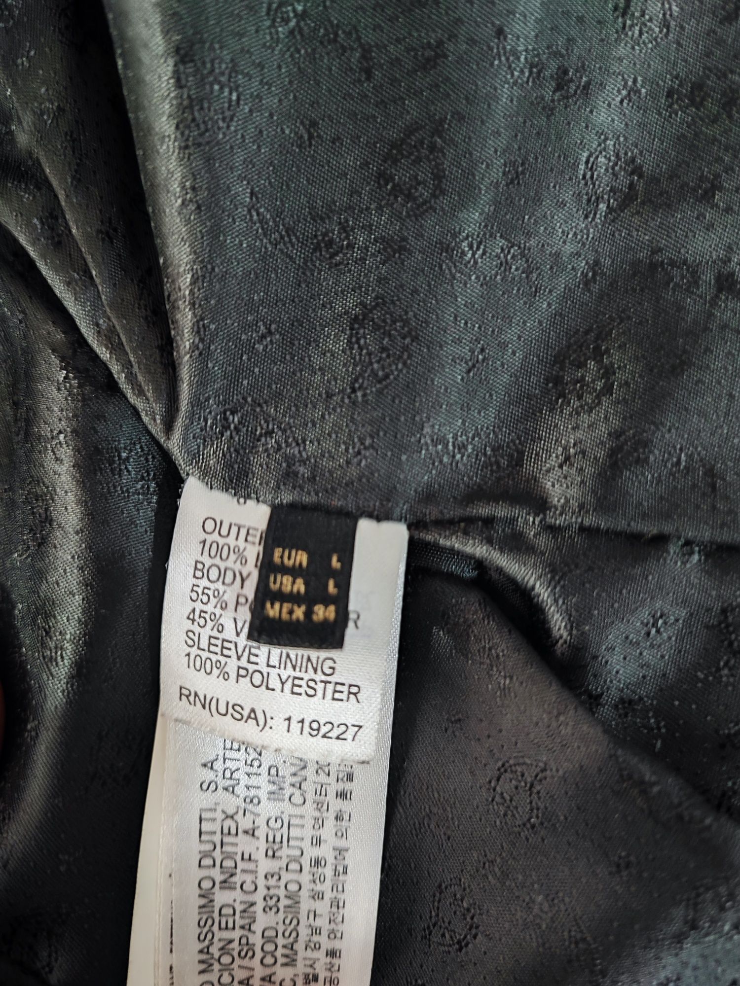 Jacheta Massimo Dutti din piele 100% originala , cumparata din Mexic !