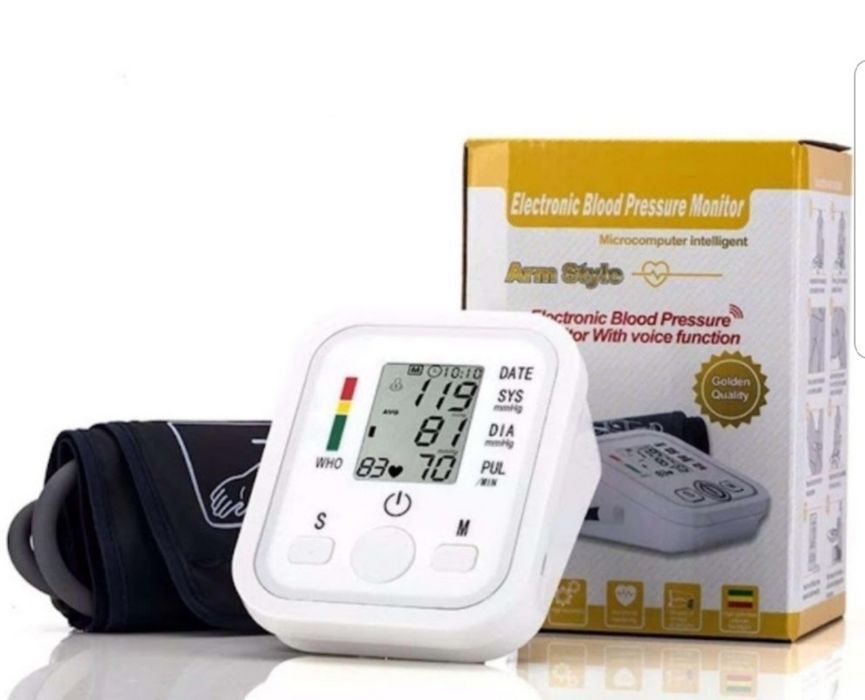 Set complet tensiometru de brat+termometru noncontact + pulsoximetru