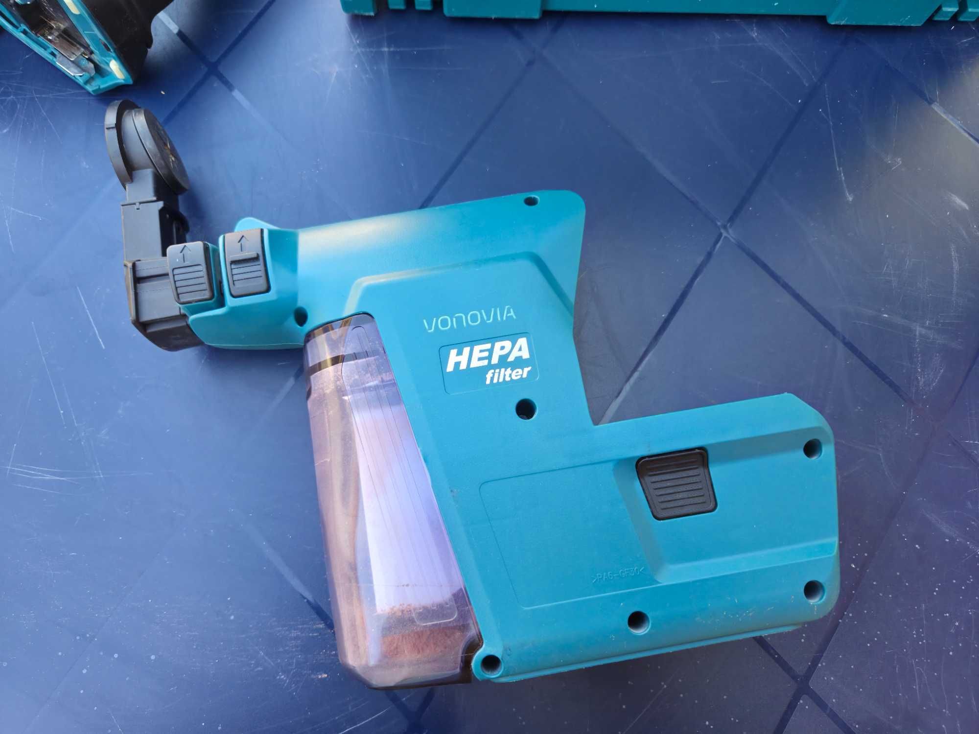 Makita DHR243 + DX02 прахоуловител – професионален перфоратор 18V