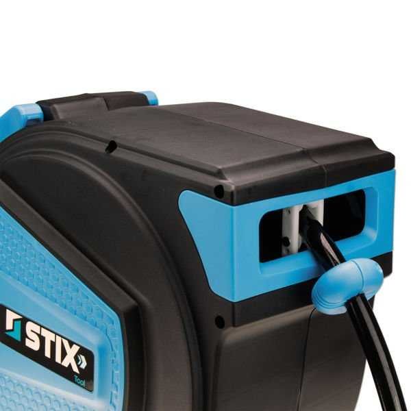 Автоматична макара с маркуч за въздух, 15 метра STIX