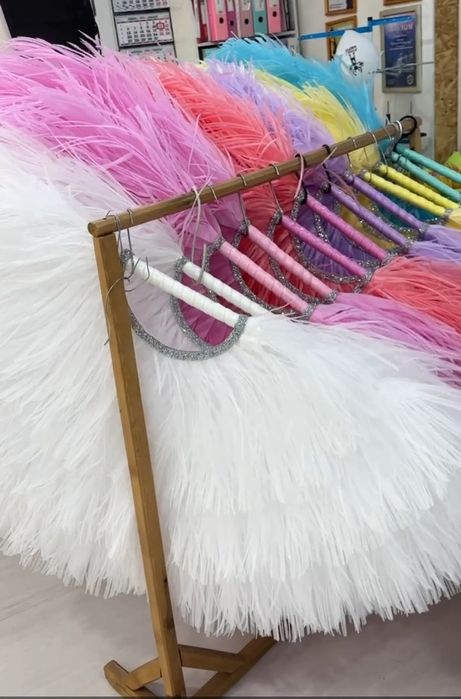 Светящийся веер для танцев