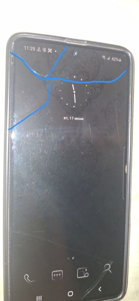 2 telefon Samsung S9 va A 51 original karopka dokument