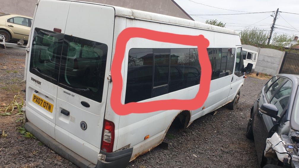 Geam lateral Ford Transit ,geam Ford Transit