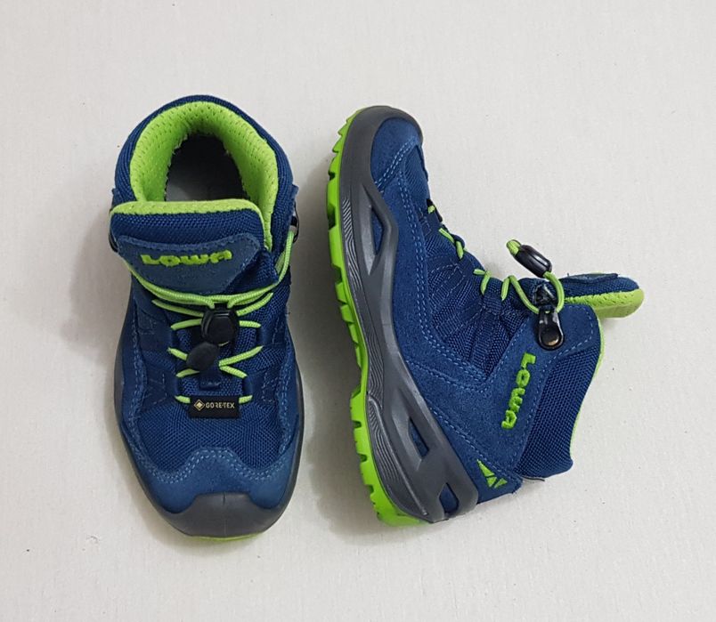 Ghete LOWA Robin QC Gtx Mid Junior GORE-TEX, mărimea 26 EU unisex