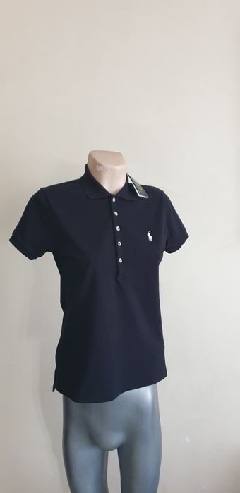 POLO Ralph Lauren Pique Cotton Slim Fit / M ОРИГИНАЛ! Дамска Tениска!