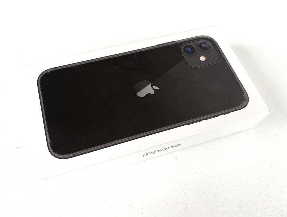 НОВ! Запечатан! iPhone 11 64GB Black ГАРАНЦИЯ!