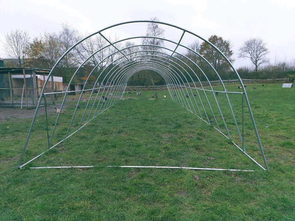 Solar/Sera Gradina tip tunel/teava galvanizata/2x2-8x20m  iv