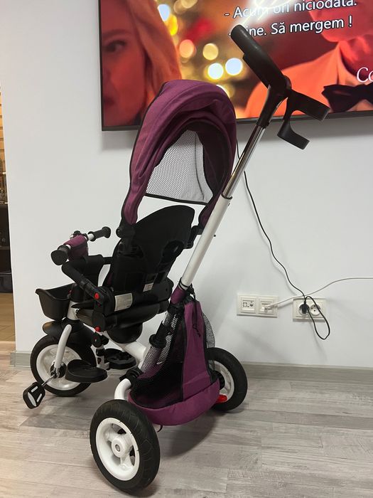 Tricicletă pliabilă cu scaun reversibil Byox Flexy Lux Trike