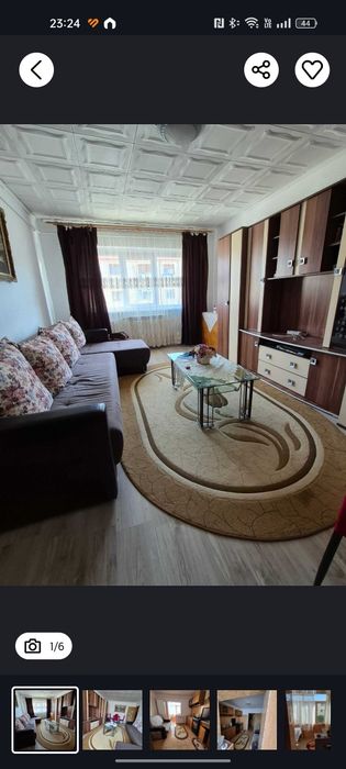 Apartament 2 camere mobilat .