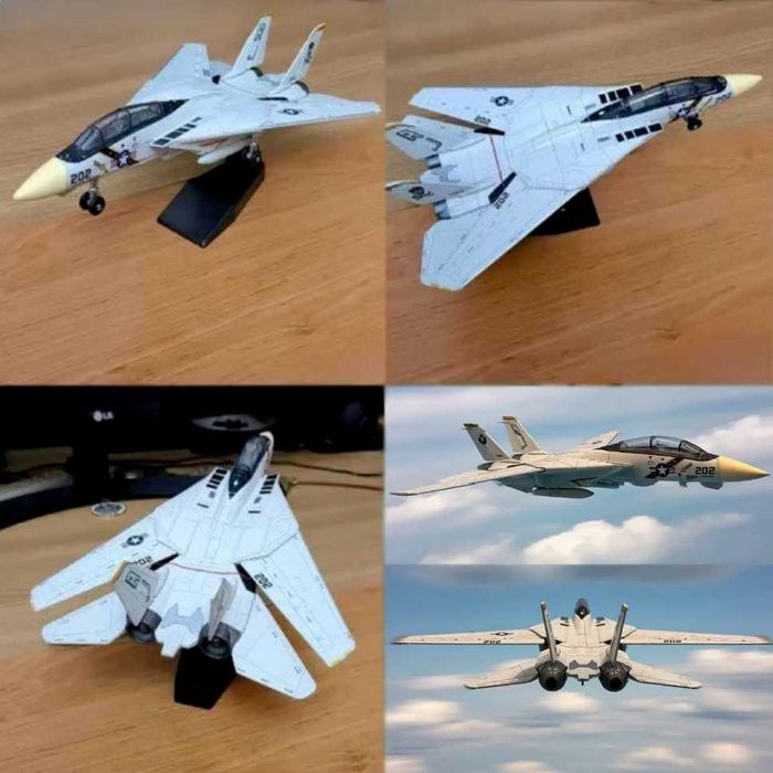 Macheta Avion F-14A / SU-35S scara 1:72 / 1:100 / 27cm/22cm