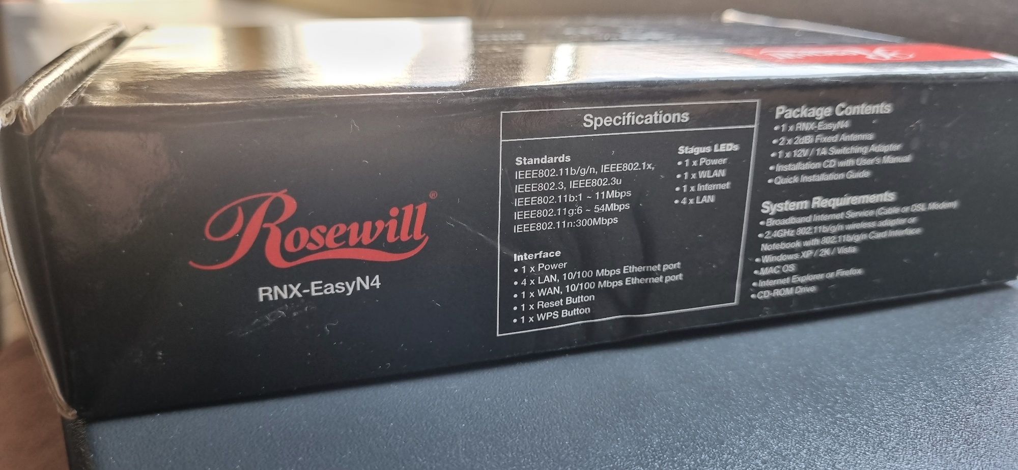 Rosewill  RNX-EasyN4 Wireless Router Роутер Розевил N