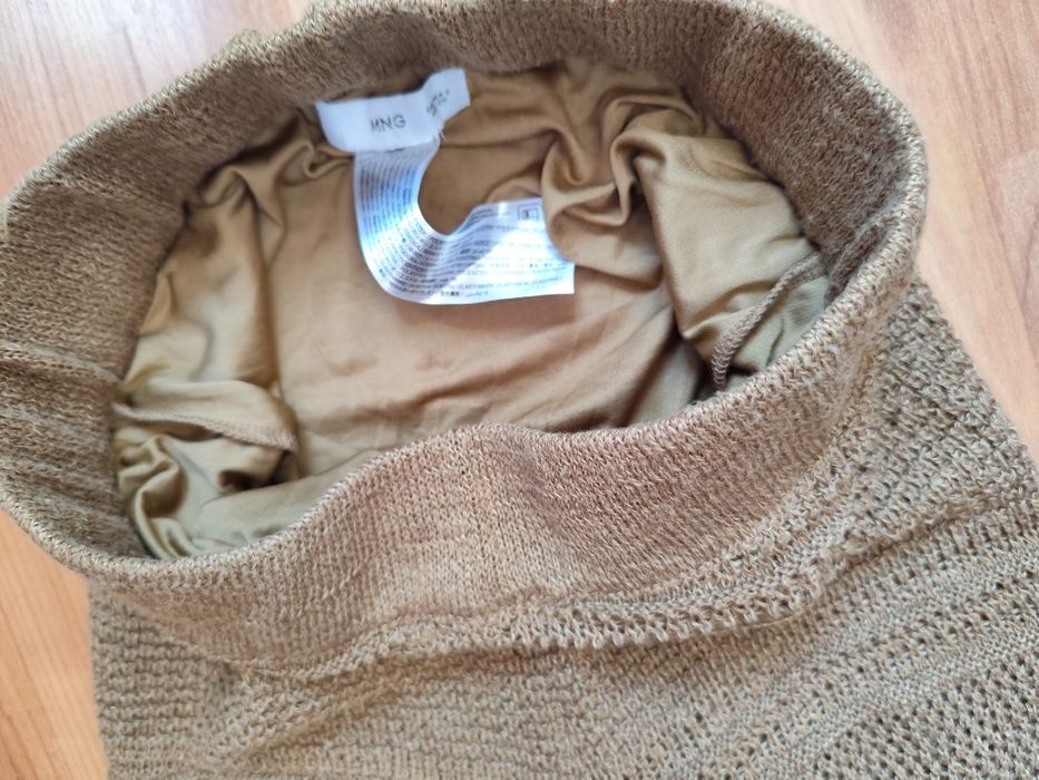 MNG, pantaloni tricotați, evazați dama