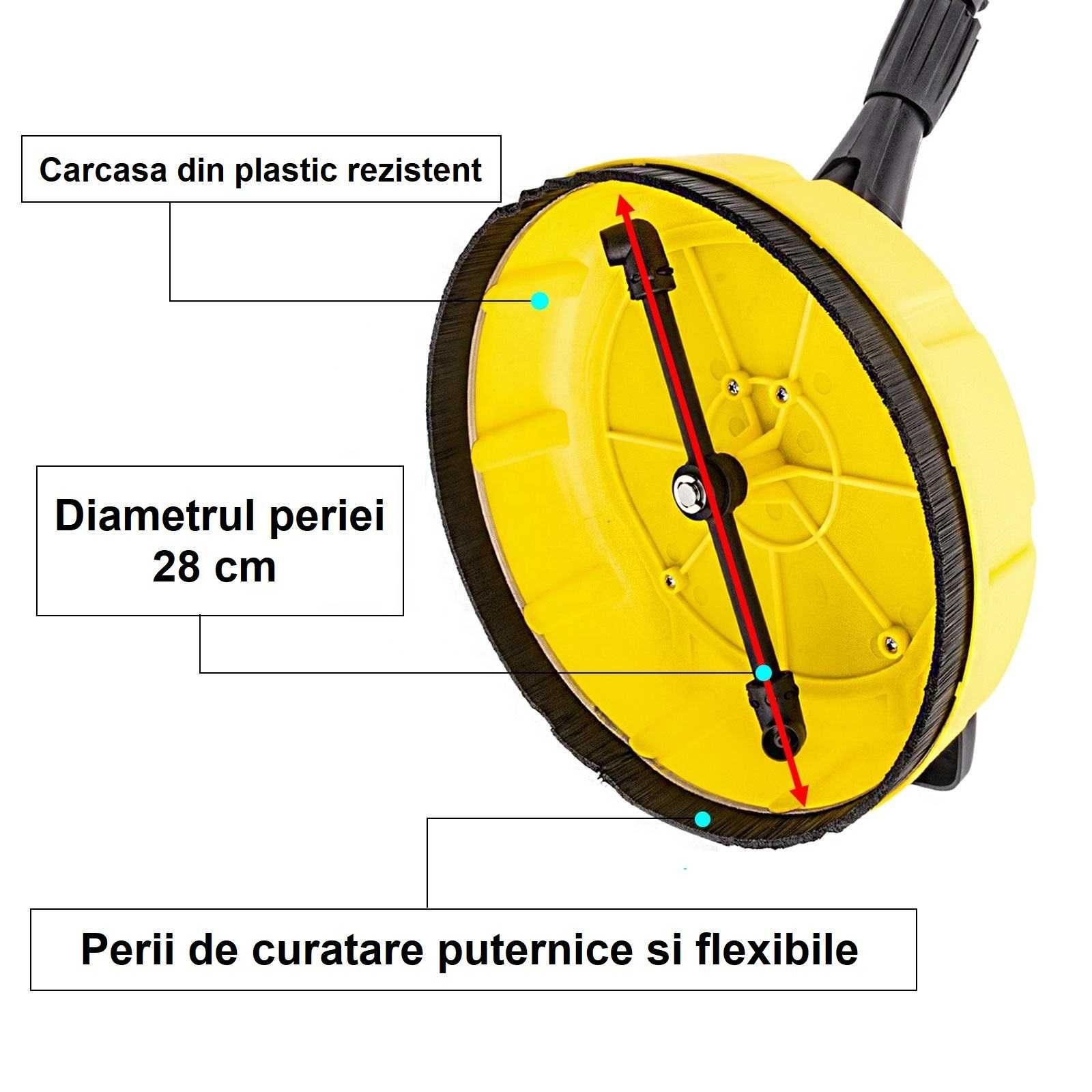 Perie rotativa spalat / curatat suprafete