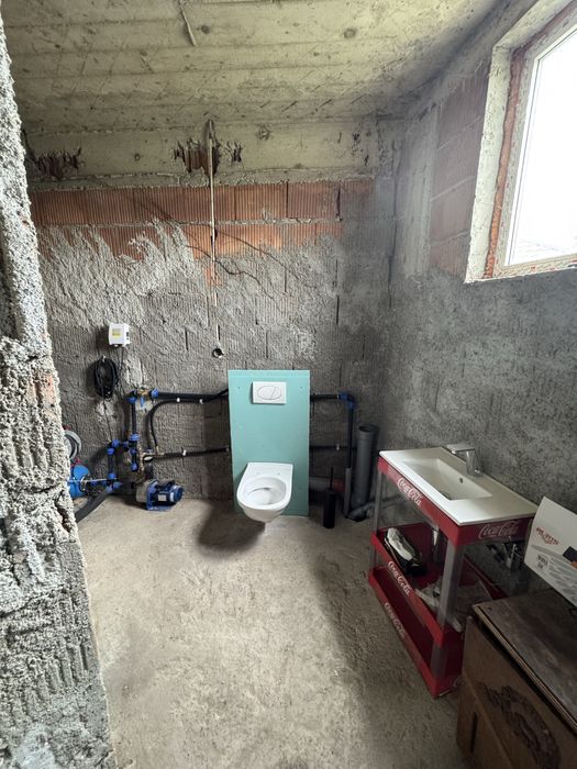 Casa la rosu de vanzare in Adunatii Copaceni