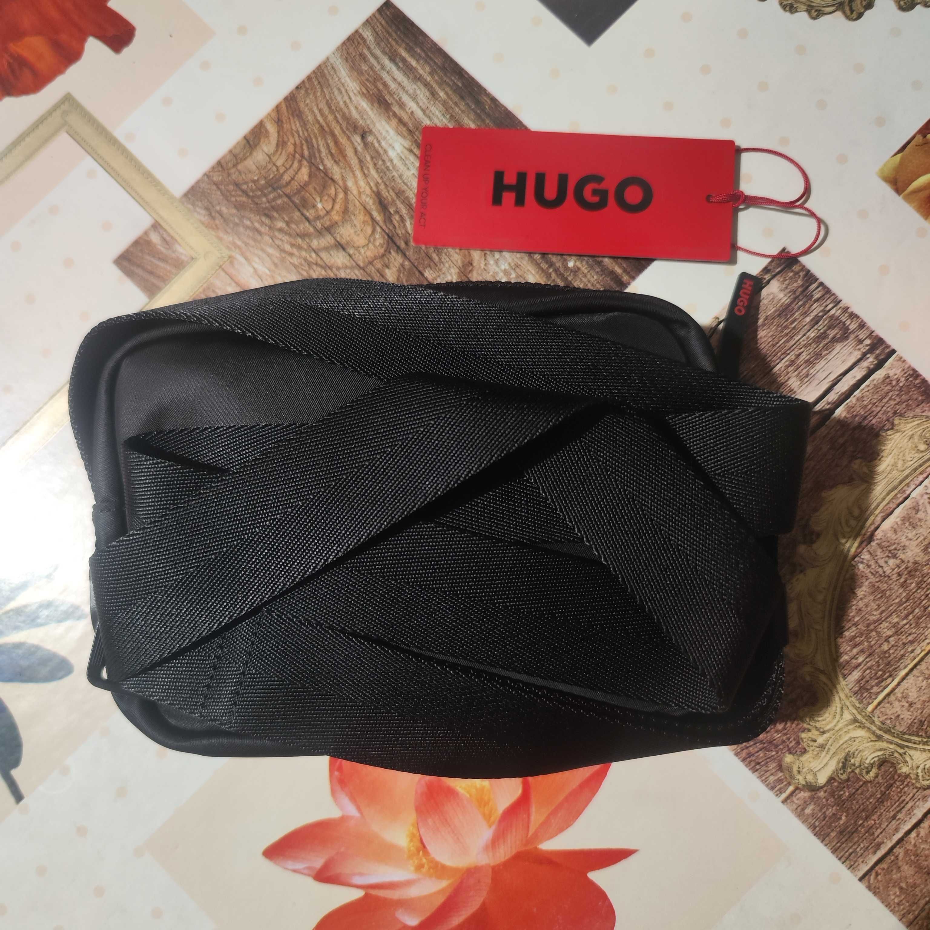 Оригинална мъжка чанта за през рамо HUGO BOSS Ethon (ново)