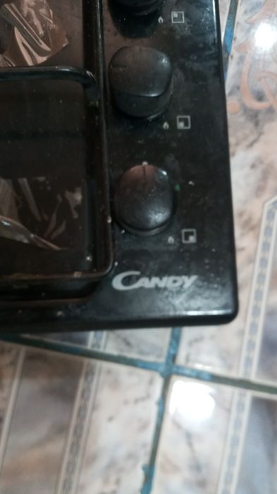 Plită slim pe gaz Candy cu aprinzător electric și șlefuitoare plafoane