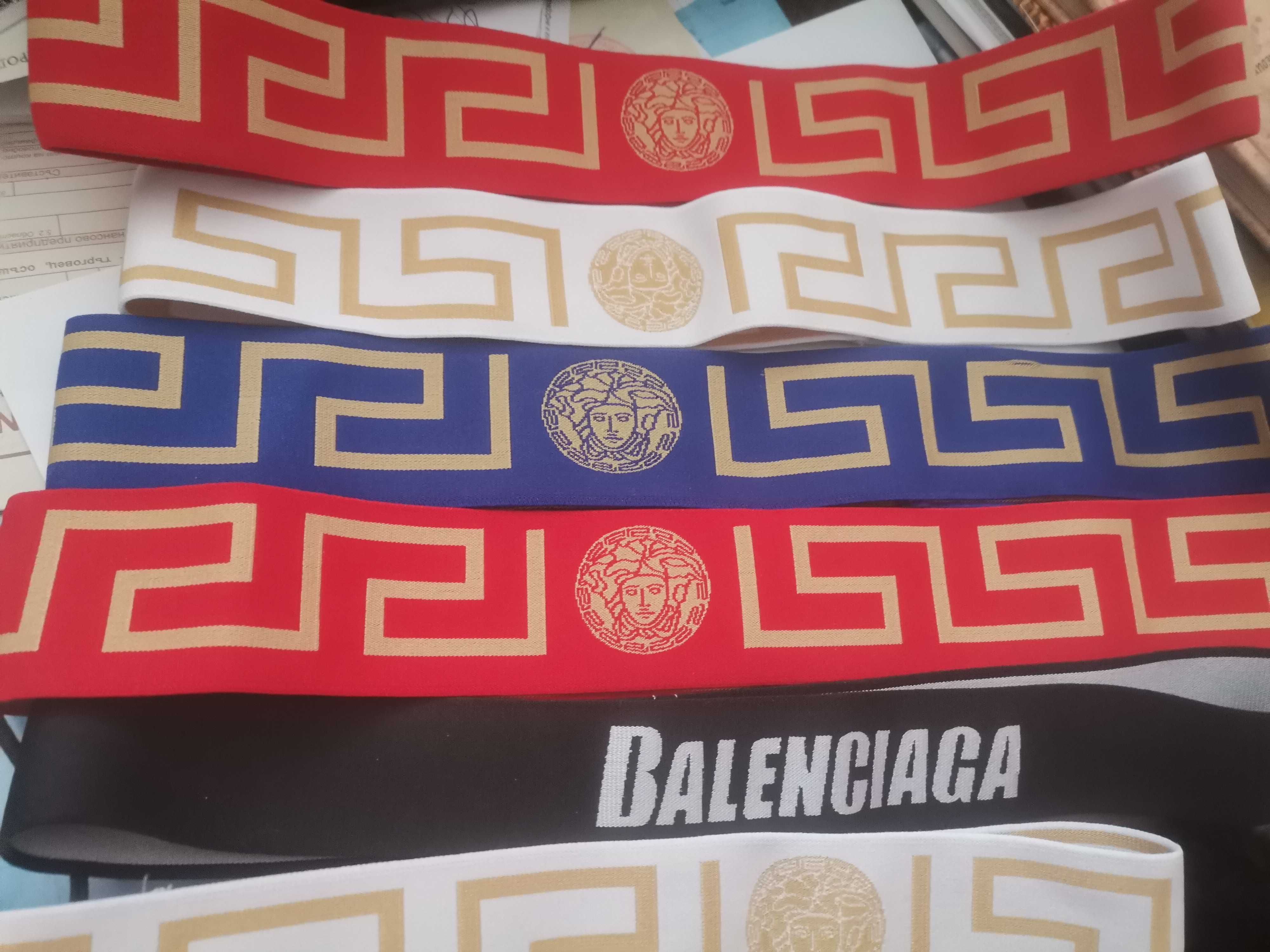 Еластични спортни колани Versace